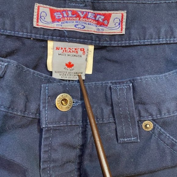 Vintage Silver Jeans High Rise Shorts - Picture 9 of 9